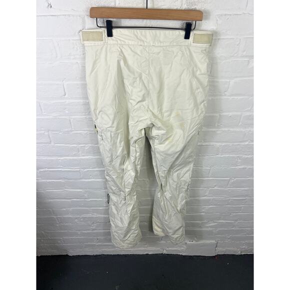 Karbon Women's Insulated Snow Pants Mid-Rise Stretch Nylon White Size 10 - Picture 2 of 4